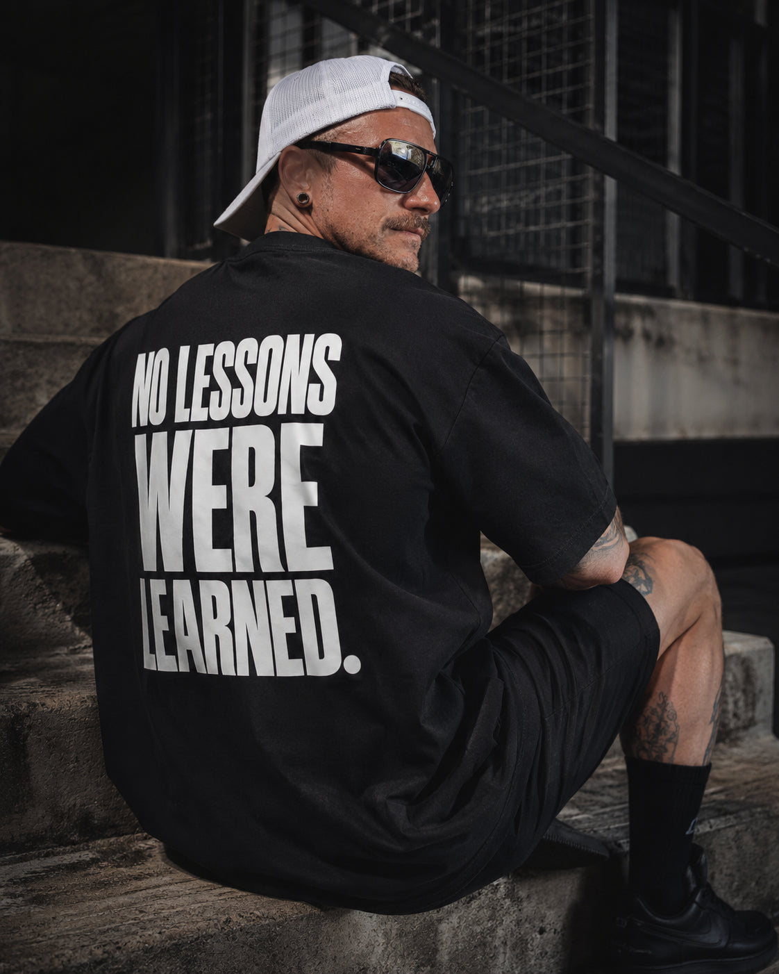 No Lessons Were Learned Heavyweight Oversized T-Shirt