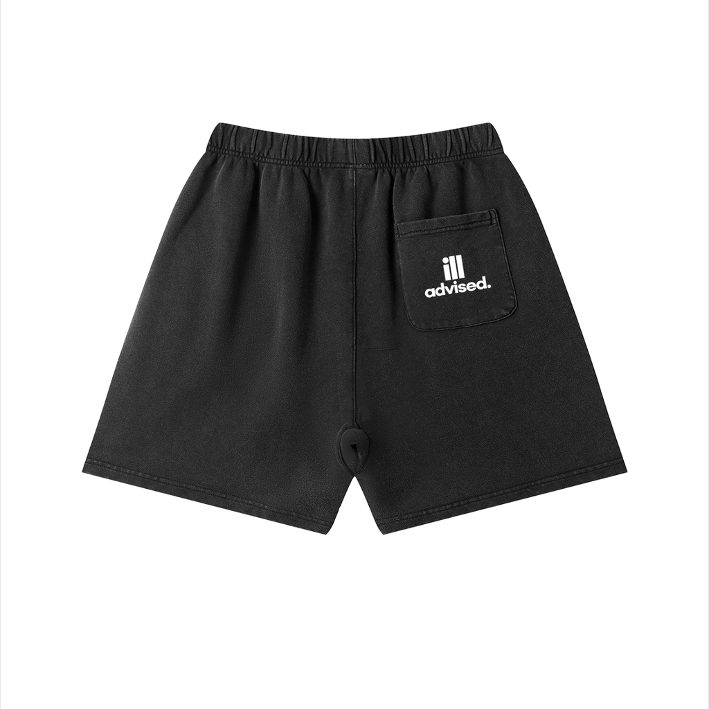 Core Logo Heavyweight Vintage Wash Cotton Shorts