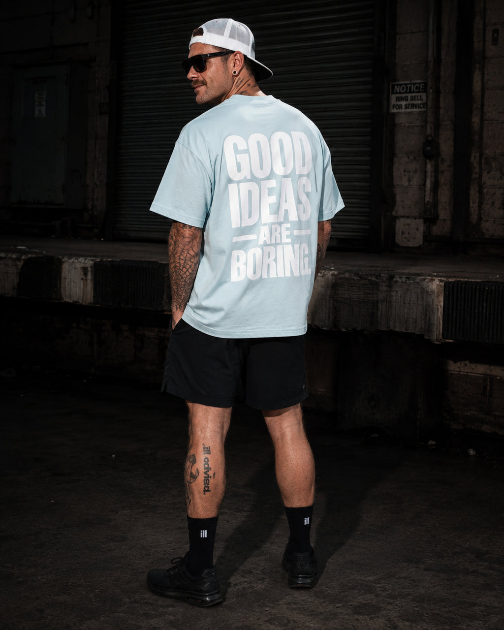 Good Ideas Are Boring Heavyweight Oversized T-Shirt