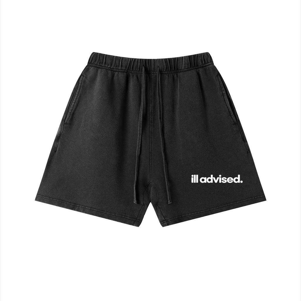 Core Logo Heavyweight Vintage Wash Cotton Shorts