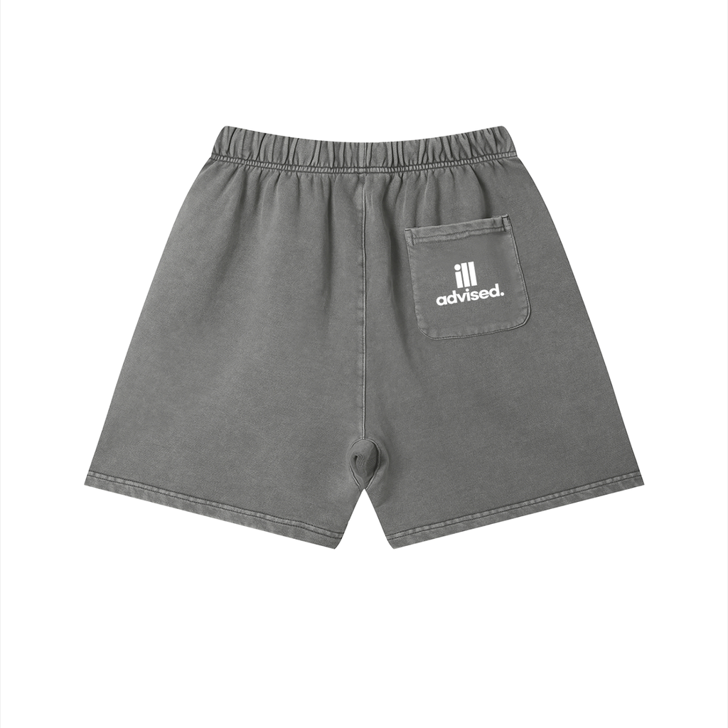 Core Logo Heavyweight Vintage Wash Cotton Shorts