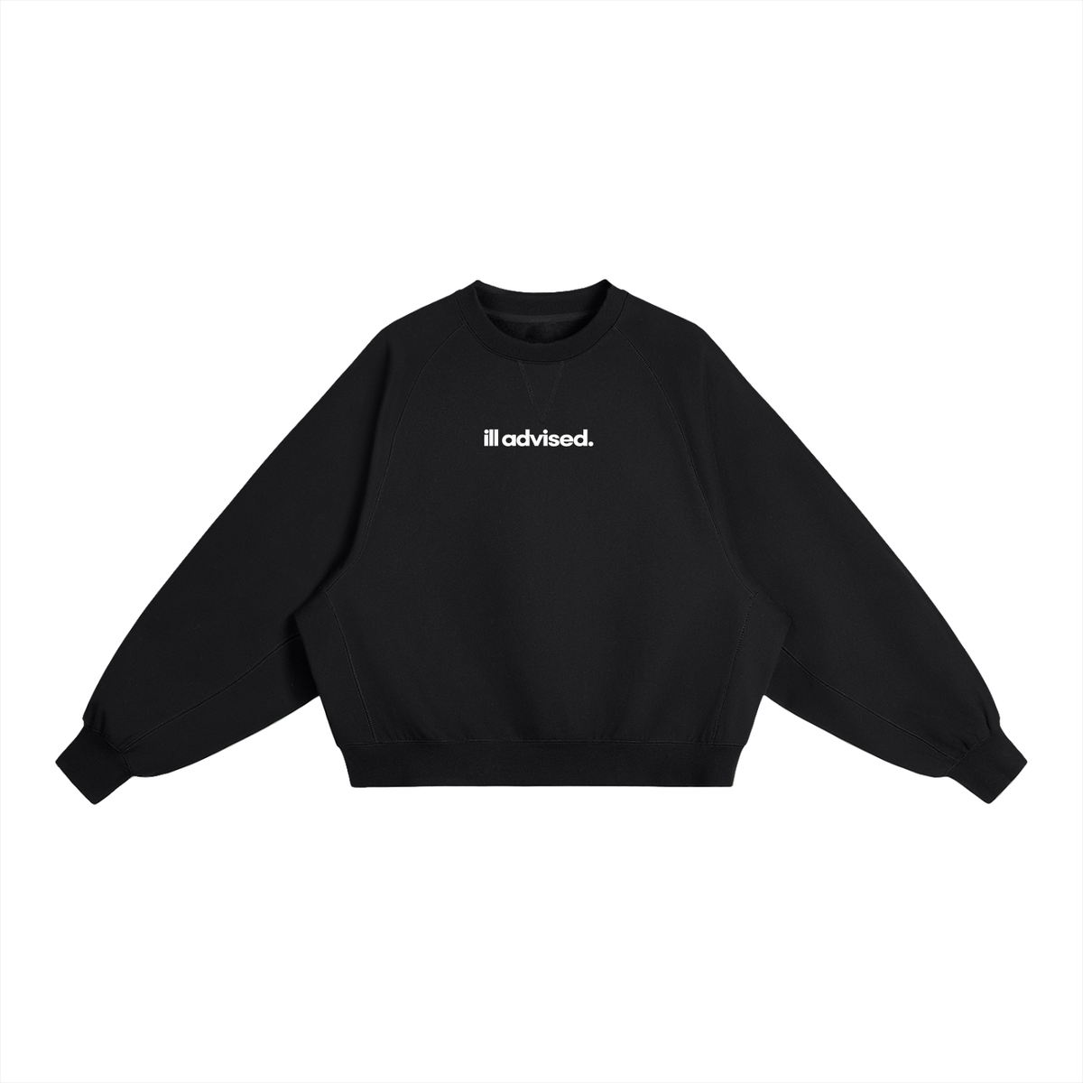 Poor Judgment Heavyweight Boxy Crewneck Sweatshirt