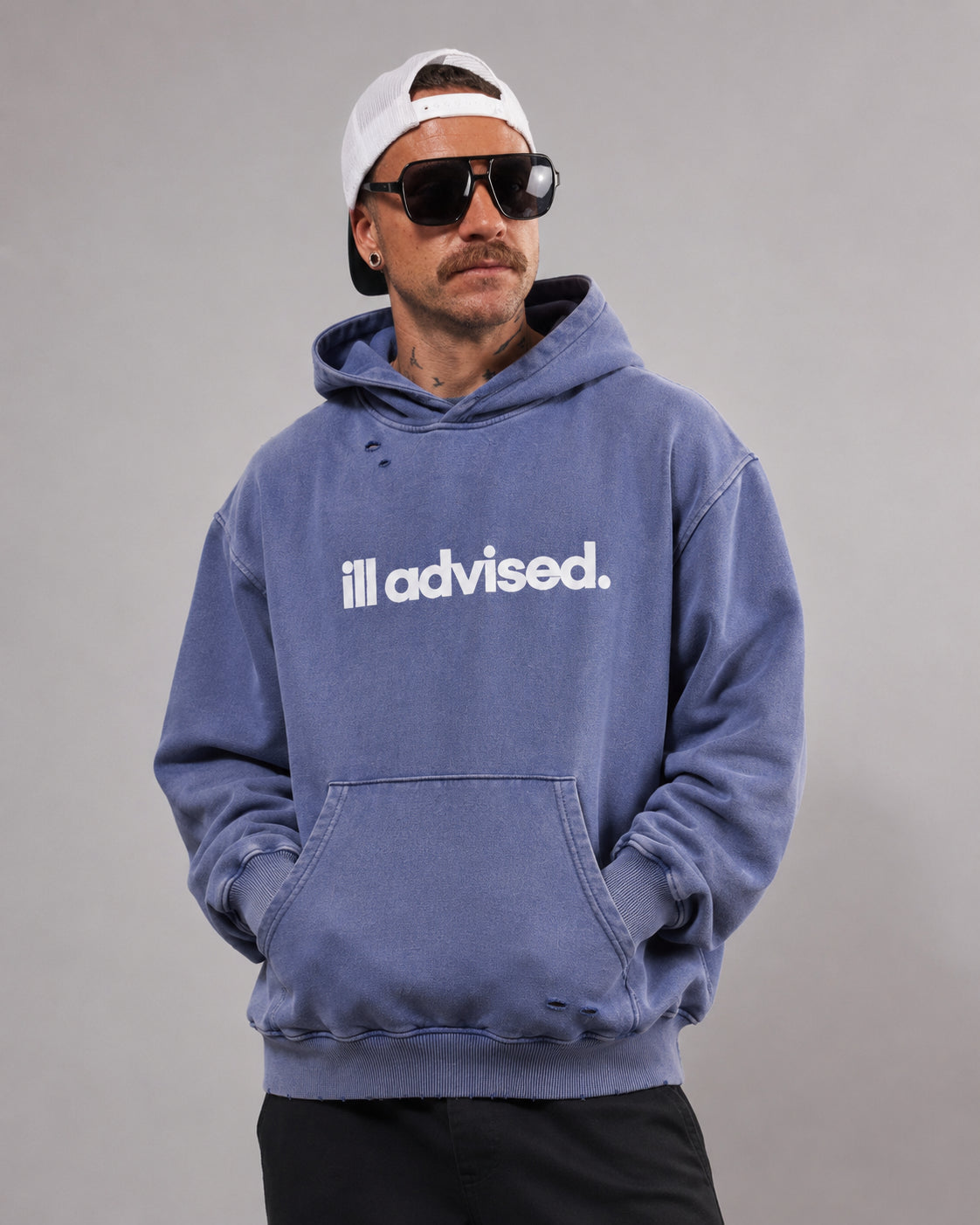 Disclaimer Mineral Wash Heavyweight Oversized Hoodie