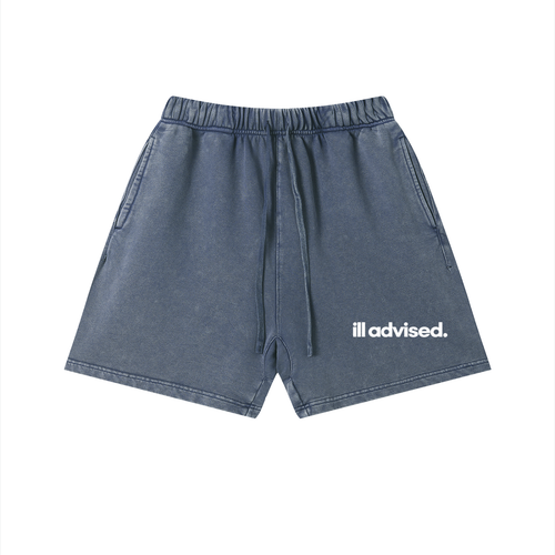 Core Logo Heavyweight Vintage Wash Cotton Shorts