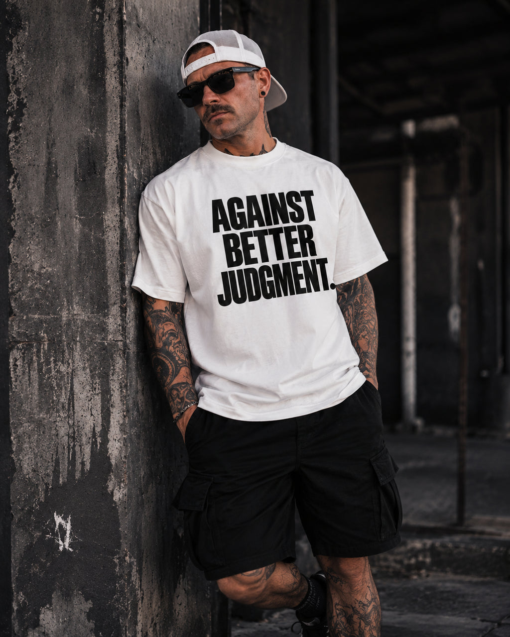 Against Better Judgment Heavyweight Oversized T-Shirt