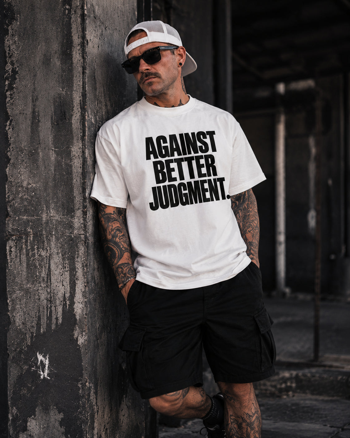 Against Better Judgment Heavyweight Oversized T-Shirt