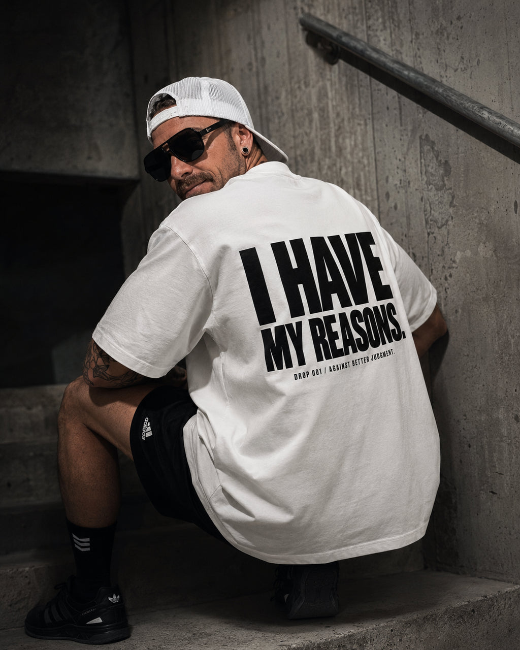 I Have My Reasons Heavyweight Oversized T-Shirt